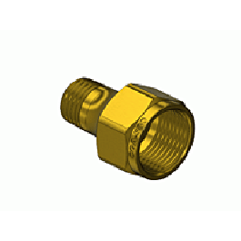 Outlet Adaptor - CGA 580, Argon, Helium, Nitrogen, Brass
