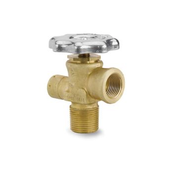 Sherwood Low Pressure Brass Diaphragm Valve, 3/4 - 14 NGT, 555, 375 PSIG