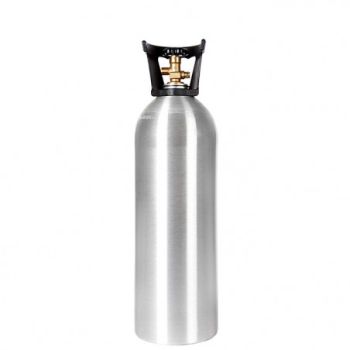 20lb Aluminum Co2 Cylinder With CGA 320 Valve And Carry Handle