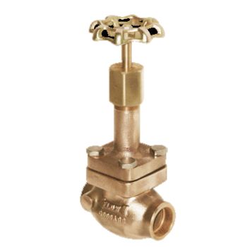 Valve Bronze Globe Silver Braze Tube 1-1/2"