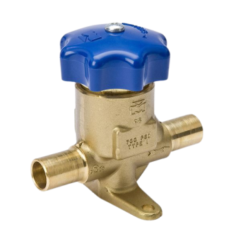 1/4 FL x FL Packless Diaphragm Valve - Straight Flare To Flare ( Tuffy 214-4 ) - A14833