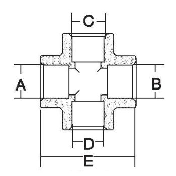 Cross 1.053 - 1.057 x 1.053 - 1.057 x 1.053 - 1.057 x 1.053 - 1.057 4500 PSI WP