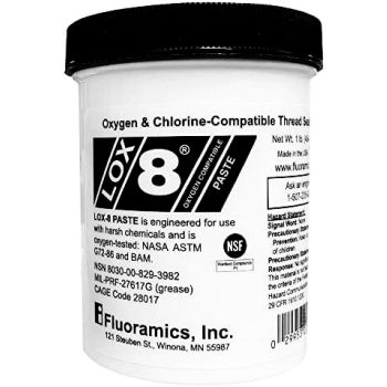 9722152 LOX-8 Paste Thread Sealant, 1 LB Jar