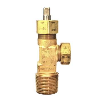 Sherwood 1"-11.5 NGT-CL Ton Container Valve