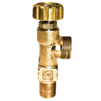 Sherwood Acetylene Valve, CGA 520, 3/8-18'' NGT, Handwheel Operated