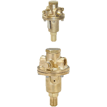 HD Brass Final Line Cryogenic Pressure Regulator , 100 - 200 PSIG 1" NPT - BR1788C