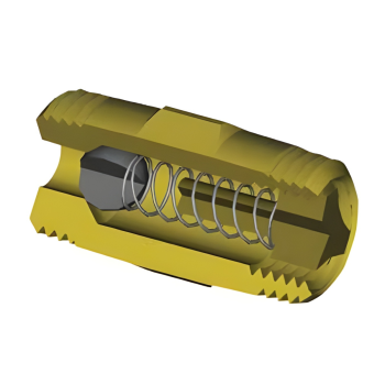 RegO CMM Series Check Valve - Steel - 1/4" NPT Male x Male, CMM250S
