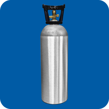 20lb Aluminum Co2 Cylinder With CGA 320 Valve And Carry Handle 
