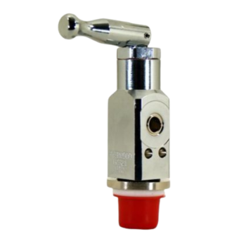Sherwood CGA 870 Post Valve, 1/2 Ngt, 3360psi Cg4 Prd, With Toggle, For Steel Cylinders - KVAB87044F-32TG