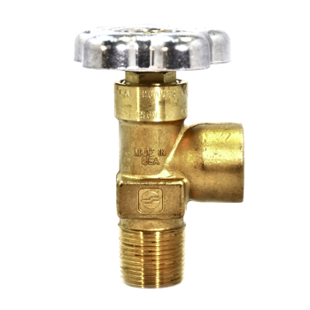 Sherwood Cylinder Valve CGA 580, 3/4 NGT, NO PRD - GV58060