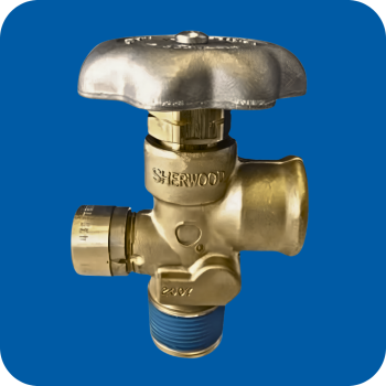 REGO BRASS INLINE CHECK VALVE w/ METAL SEATING, 1/4" x 1/4" FEMALE CONNECTIONS, MAX 3000 PSIG, CG250B