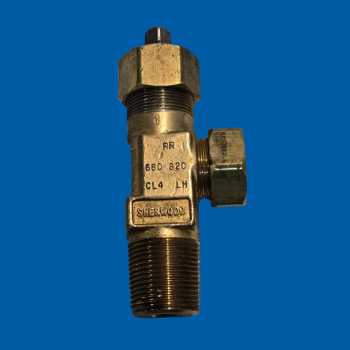 Sherwood 1"-11.5 NGT-CL Ton Container Valve
