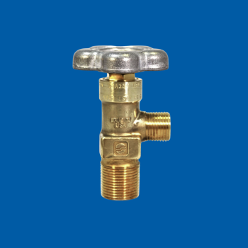 Sherwood Cylinder Valve CGA 320, 3/4 NGT, NO PRD