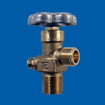 Sherwood CO2 Cylinder Valve CGA 320, 3/4 NGT 7oversize, 3775psi PRD - GV32061-35-7