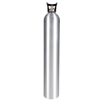 50lb Aluminum Co2 Cylinder With CGA 320 Valve And Carry Handle