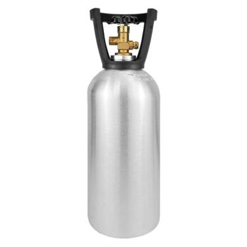 10lb Aluminum Co2 Cylinder With CGA 320 Valve and Carry Handle