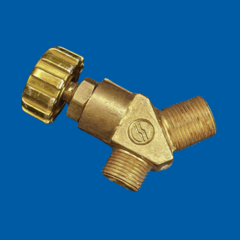 Sherwood Acetylene Valve, CGA 200, 3/8-18'' NGT, Handwheel Operated