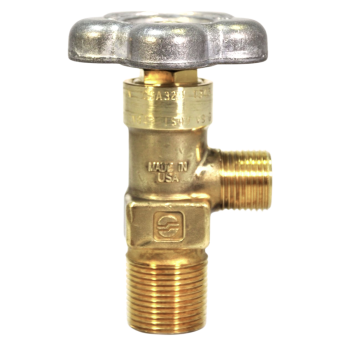 Sherwood Cylinder Valve CGA 320, 3/4 NGT, NO PRD