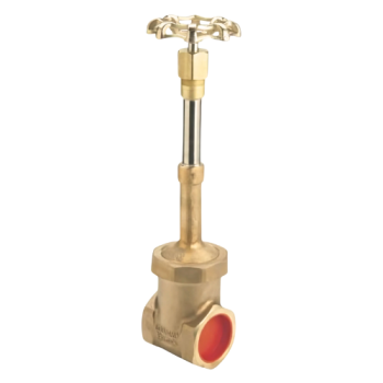 Valve Bronze Gate Silver Braze Tube 3/4"