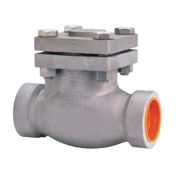 Valve Swing Check Stainless Steel Butt Weld 3" Hard Seat Schedule 10