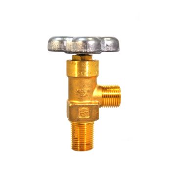 CGA 300 Valve, 1/2-14 NGT, No PRD - GV30040
