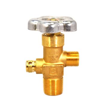 Sherwood Cylinder Valve CGA 326, 3/4 NGT, 3000psi PRD - GV32661-28