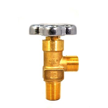 Sherwood Cylinder Valve CGA 540, 1/2 NGT, NO PRD - GV54040