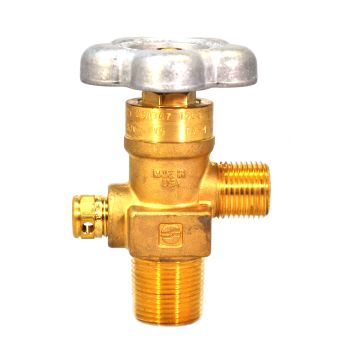 Sherwood CGA 347 Breathing Air Cylinder Valve, Double O-Ring, 3/4" NGT, 5000psi PRD GVHM34761-48