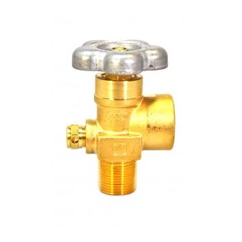 Sherwood CGA 702 Cylinder Valve, Double O-Ring, 3/4 NGT, 7500psi PRD GVHM70225E1-71