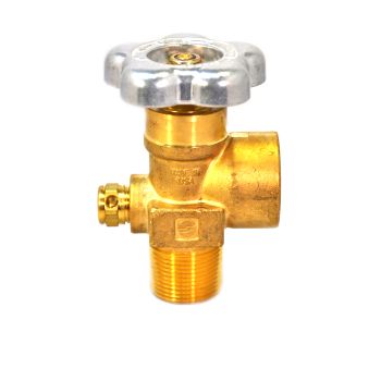 Sherwood CGA 680 Cylinder Valve, Double O-Ring, 3/4 NGT+24, CG1 PRD GVHM68061-65-24