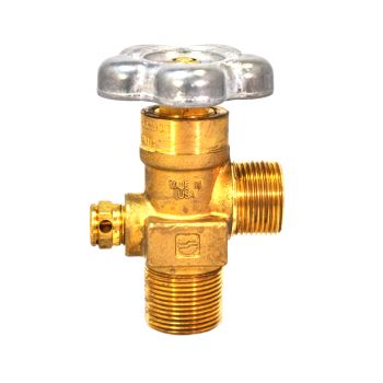 Sherwood CGA 701 Breathing Air Cylinder Valve, Double O-Ring, 3/4 NGT+24, CG1 PRD GVHM70161-65-24