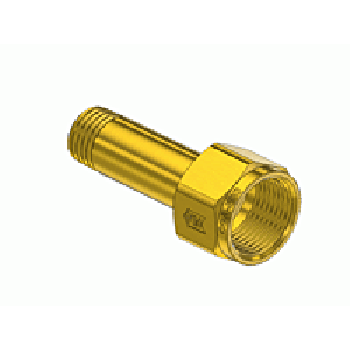 Outlet Adaptor - CGA 580, Argon, Helium, Nitrogen, Brass