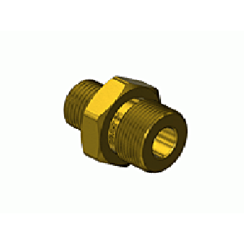 Outlet Adaptor - CGA 701, Oxygen, Brass