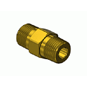 Hex Brass Nipple