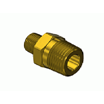 Hex Brass Nipple