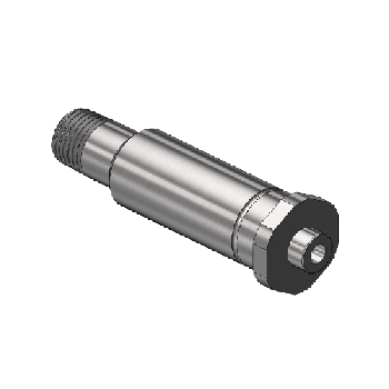 Nipple, CGA 660, 1/4 NPTM, 3 LNG"