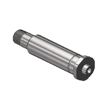 Nipple, CGA 660, 1/4 NPTM, 3.5 LNG"