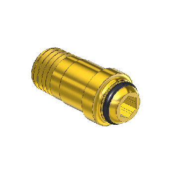 Nipple, B-SIZE, 1/8NPTM, 1LNG"