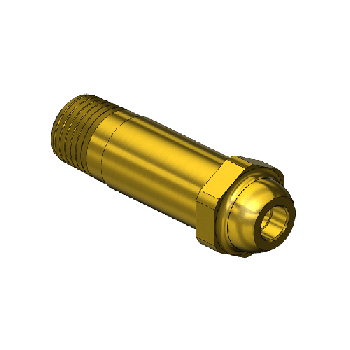 Western #C-88 - Nipple, C-SIZE, 1/4NPTM, 2LNG"