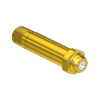 Nipple for Installed Filter, C-SIZE, 1/4NPTM, 2.5LNG"
