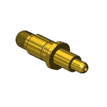 Western #622-3 - Nipple, 621, 622, 1/4 NPT-M, 3.0 LG"