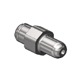 Countersunk Nipple, CGA 347, 1/4'' RECESS