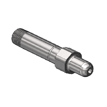 Western #SS-347-3 Threaded Inlet Nipple, CGA 347, 1/4 NPTM, 3LNG"