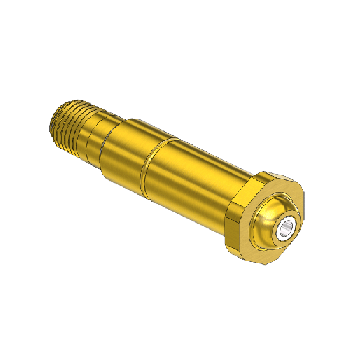 Western #680-3SF - Nipple,  CGA 680/CGA 695/CGA 702, 1/4N PTM, 3LNG