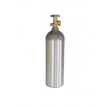 Industrial 22 Cubic Foot Aluminum Cylinder With CGA 580 Valve