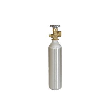 Industrial 6cf Aluminum Cylinder With CGA 580 Valve And Carry Handle