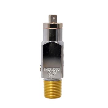 Sherwood CGA 973 Post Valve, 1/2" NGT Inlet, 3360psi PRD (KVAB97344F-32)