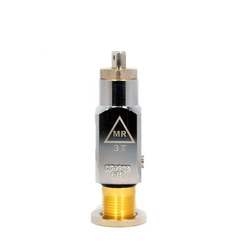 Sherwood MRI Compatible CGA 950 Post Valve, .750 UNF Inlet, 3360psi  (Previously KVMB95054-32)