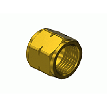 CGA 23 B Size Brass Hose Nut for Fuel Gas