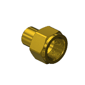 Outlet Adaptor, CGA 702, Air, Brass